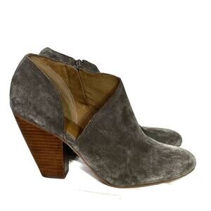 Corso Como Yonkers Split Suede Booties 9.5 EUC